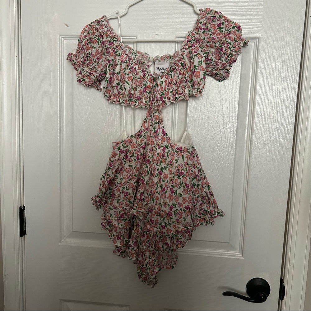 floral romper
